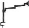 7350073735846 - M Officeline I Deskmount Single Monitor Extended Arm Mount VESA 15-30", Black