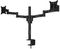 7350073735853 - M Officeline Deskmount Dual Monitor Mount with Extended Arms VESA 15-30", Black