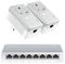 TL-PA4010P KIT+TL-SF1008D - AV600 Powerline Passthrough Starter Kit & Free 8 Port 10/100Mb/s Desktop Switch