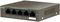 TEF1105P-4-63W - 5 Port 10/100 Fast Ethernet Desktop Switch with 4 Port PoE