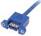 USB3SPNLAFHD - 2 Port Panel Mount USB 3.0 to 20-pin Motherboard Header Adaptor Cable, 0.5m