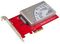 PEX4SFF8639 - U.2 to PCIe Adaptor for 2.5" U.2 NVMe SSD Drives