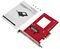 PEX4SFF8639 - U.2 to PCIe Adaptor for 2.5" U.2 NVMe SSD Drives