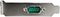 PEX1S953LP - 1 Port RS232 Serial PCI-Ex Card with 16C950 UART