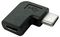 PSG91706 - Right Angled USB-C Male to Micro USB B Female USB 2.0 Adaptor