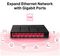 MS108G - 8 Port 10/100/1000Mbps Gigabit Desktop Switch