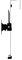 ARMCBCLB - Single Monitor VESA Mount 17-34", Cubicle Wall Hanger