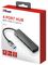 23327 - Halyx Aluminium 4 Port USB 3.2 Gen 1 Hub
