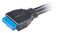 AK-CBUB52-50BK - USB 3.1 Gen 1 & Gen 2 Internal Adaptor Cable with PCI Bracket, 1x USB-C 2x USB-A