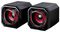 48820 - Gator Eye 5W 2.0 Gaming Speakers, Black / Red