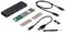 SM2E1BMU31C - USB-C M.2 SATA / NVMe NGFF PCI-Express SSD Enclosure, USB 3.2 Gen 2 10Gbps
