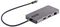 120B-USBC-MULTIPORT - USB-C Multiport Adaptor with Dual HDMI Card Reader LAN & 100W Power Delivery