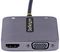 122-USBC-HDMI-4K-VGA - USB-C to 4K HDMI / VGA Adaptor with Audio & Power Delivery
