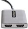 MST14CD122HD - USB-C to Dual 4K HDMI MST Hub