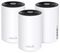 DECO XE75(3-PACK) - Deco AXE5400 WiFi 6E Tri-Band Whole Home Mesh Wireless System with WPA3, Triple Pack