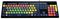 KYB-RAINBOW2-MIX - Rainbow 2 High Contrast Children's USB Keyboard, Mixed Colours