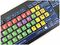 KYB-RAINBOW2-MIX - Rainbow 2 High Contrast Children's USB Keyboard, Mixed Colours