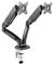 TTD101M2-GAS - Double Monitor VESA Mount 17-32", Gas Spring