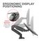 TTD101M2-GAS - Double Monitor VESA Mount 17-32", Gas Spring