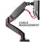 TTD101M2-GAS - Double Monitor VESA Mount 17-32", Gas Spring