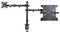 A2-LAPTOP-DESK-MOUNT - Adjustable Desk Monitor and Laptop Mount, Laptop up to 16.5" / Monitor up to 34"