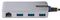 5G3AGBB-USB-C-HUB - 3 Port USB 3.2 Gen 1 Hub with Gigabit Ethernet, USB-C to 3x USB-A & RJ45