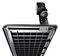 KEYBOARD-TRAY-CLAMP1 - Underdesk Keyboard Tray, Black