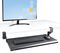 KEYBOARD-TRAY-CLAMP1 - Underdesk Keyboard Tray, Black