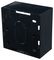 3L45BK - 1 Gang 45mm Surface Back Box, Black