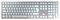 JK-9110GB-1 - CHERRY KW 9100 SLIM Wireless Keyboard for Mac, Silver