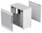 GMX-MESHBOX-W - Meshbox ATX Modular PC Gaming Case with USB-C, White