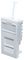 FJKJEWH - Low Profile Cat5e RJ45 Euro Outlet, White