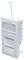 SJKJEWH - Low Profile Cat6 RJ45 Euro Outlet, White