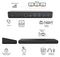 DOC0113A - Hybrid USB Triple 4K Docking Station with USB / DisplayPort / HDMI / LAN