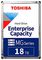 MG09ACA18TE - Enterprise MG 3.5" SATA 6Gb/s Hard Drive, 18TB