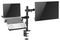 MONLAP-1 - Single Arm Monitor Mount with Laptop Tray