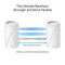 DECO BE85(2-PACK) - Deco BE19000 WiFi 7 Tri-Band Whole Home Mesh Wireless System with WPA3 & 10GbE, Twin Pack