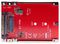 1M25-U3-M2-ADAPTER - PCI-Express M.2 NVMe SSD to U.3 (SFF-TA-1001) Host Adaptor with 2.5" Form Factor