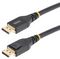 DP14A-15M-DP-CABLE - 8K HDR10 Active DisplayPort 1.4 VESA Certified Male to Male Lead, 15m Black