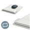 65170085 - Ergo Mouse Mat with Adjustable Wrist Rest, Light Grey