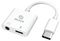 AK-CBCA30-08WH - USB-C to 3.5mm Headphone and PD Charger Adaptor