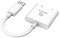AK-CBCA30-08WH - USB-C to 3.5mm Headphone and PD Charger Adaptor