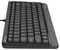 FK11 (GREY) - FK11 Compact Wired USB Keyboard, Black