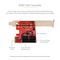 4P6G-PCIE-SATA-CARD - 4 Port PCI-Ex 6Gbps SATA Expansion Card