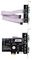 PS74ADF-SERIAL-CARD - 4 Port RS232 / RS422 / RS485 DB9 Serial PCI-Express Adaptor Card with 16C1050 UART