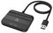 AK-CR-14BK - Electronic ID & SmartCard Reader, Black