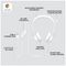 981-001286 - H390 USB On-Ear Stereo Headset with Microphone, Off-White