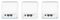 HALO H32G(3-PACK) - Halo H32G AC1200 Whole Home Mesh WiFi System, Triple Pack