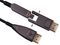 PSG92083 - DisplayPort 1.4 8K UHD AOC Active Fibre Optic Lead with Detachable Hood, 30m