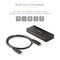 M2E1BRU31C - USB-C M.2 NVMe PCI-Ex SSD Enclosure, USB 3.2 Gen 2 10Gb/s